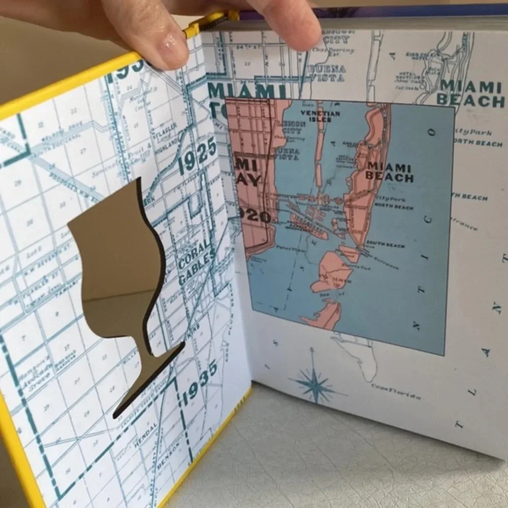 Miami Cocktails: An‎ Elegant Collection of over 100 Recipes Hardcover Book